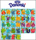 Alphabet Loisirs- Magnets Danonki  Danone - 2009 - Pologne