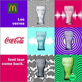 5 Verres Coca-Cola + 1 hors-srie - McDonald's Juillet 2022