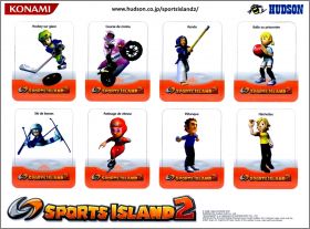 Sports Island 2 Nintendo Wii - Magnets Konami & Hudson 2009