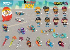 Funko Street Style -  Kinder Joy - VD311  VD370 - 2022
