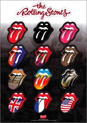 The Rolling Stones - 1 planche de 13 Magnets - Bravado 2014