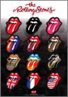 The Rolling Stones - 1 planche de 13 Magnets - Bravado 2014