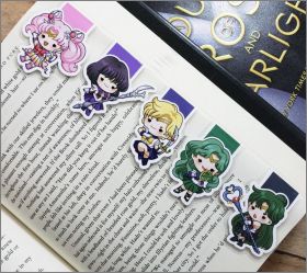 Sailor Moon - srie 1 - 5 Magnets Marque-pages - 2020