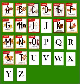 Alphabet 26 Magnets Flamm'Kit Le Got de l'Alsace Schneider