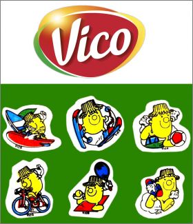 Sports - 6 Magnets - Vico - 1995