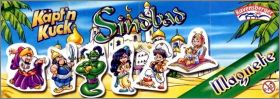Sindbad - Kpt'n Kuck - 6 magnets - Ravensberger - 2003