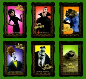 Htel Transylvanie -  6 magnets -  2012