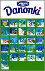 Chiffres hiver - 26 Magnets - Danonki Danone - 2008 Pologne