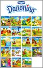 Pays - 19 Magnets Danonino Danone - 2010 - Grce