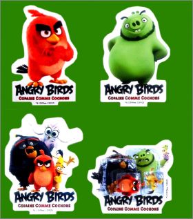 Angry Birds Copains comme cochons - 4 magnets - 2019