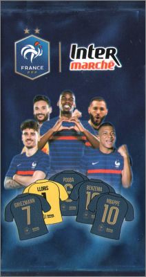 Au plus prs des bleus - 25 Magnets - Intermarch - 2022