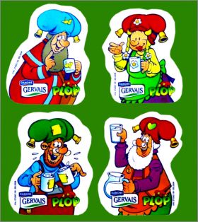 Plop - Studio 100 - 4 Magnets Gervais Danone - Belgique 2010