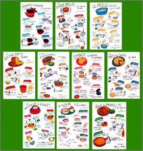 Recettes  - 10 Magnets - Hauts-de-France  - 2020