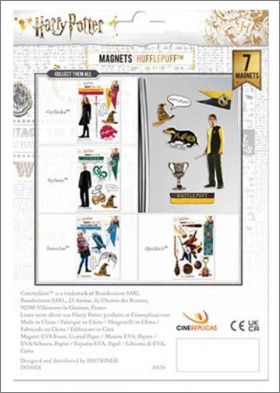 Harry Potter  Hufflepuff (Poufsouffle) 7 magnets - 2022