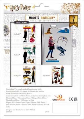 Harry Potter  Ravenclaw (Serdaigle) 7 magnets - 2022