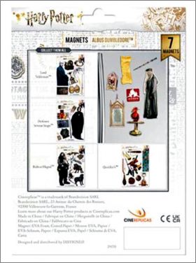 Harry Potter - Dumbledore -  7 magnets - 2022