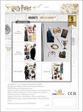 Harry Potter Lord Voldemort - 9 magnets - 2022