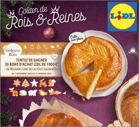Le Pain d'pices de Nol - 10 Fves mates - Lidl - 2023