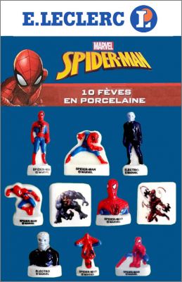 Spider-Man Marvel 60me anniversaire - 10 fves Leclerc 2023