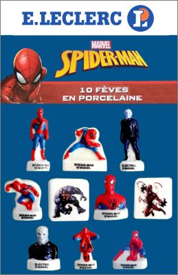 Spider-Man Marvel 60me anniversaire - 10 fves Leclerc 2023