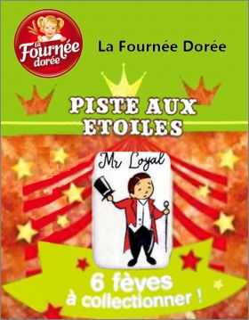 Piste aux Etoiles - 6 fves brillantes La Fourne dore 2023