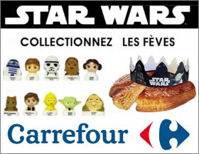 Coffret fèves Star Wars : la boite de 10 à Prix Carrefour