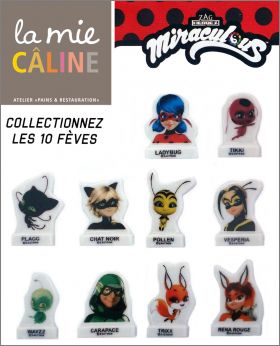 Miraculous - 10 fves brillantes - La Mie Caline - 2023