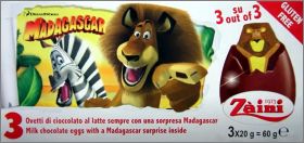 Madagascar - Figurines & Pen Top & Gommes - Zaini - 2022
