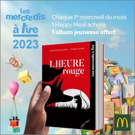 Les Mercredis  Lire - Livres Happy Meal - McDonald's 2023