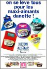 Génération Danette - 5 Maxi-aimants (Magnets) Danone 1992