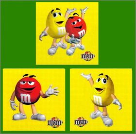 M&M's  - 3 magnets Nestl - 2010 - Belgique