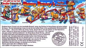 Hanny Bunny's lustige Ski-Hasen - Ferrero - 1996 - Allemagne