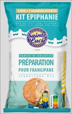 Les Minions - 8 Fves plates - Kit Sainte Lucie 1885 - 2023