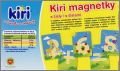 Chiffres Magnets Kiri Bel - 2011 Hongrie Slovaquie Tchquie