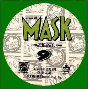 The Mask - 70 pogs + 8 kini Slammer WPF Canada Games - 1995