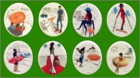 La Mode - 8 Fves plates brillantes - 2023