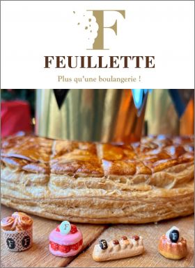 Gteaux - 8 fves brillantes - Feuillette -  2023  2025