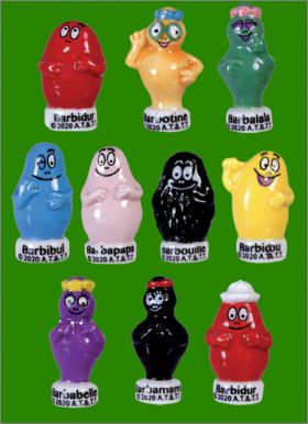 Barbapapa Family - 10 Fves Brillantes - Alcara 2021