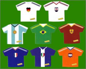 Maillots de foot - 8 Magnets - Pom-Br - 2014 - Hongrie