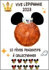 Vive l'Épiphanie 2023 - Disney Emoji - 10 Fèves pendentifs