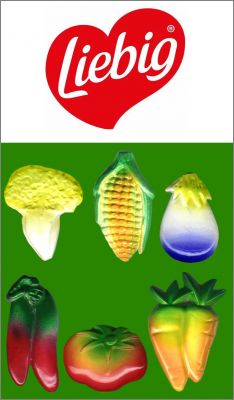 Lgumes - 6 Magnets - Liebig - 1990
