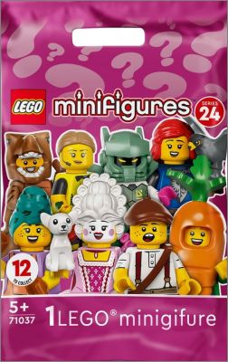 Minifigures LEGO 71037 sries 24 - 12 figurines janvier 2023