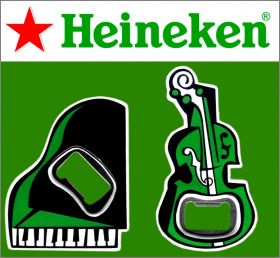 Dcapsuleurs - 2 Magnets - Heineken - 2000