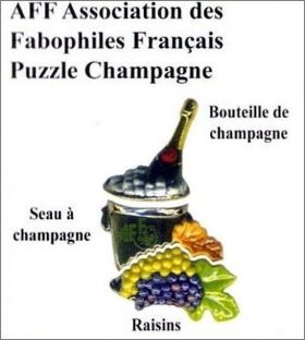 AFF - Puzzle de champagne - 3 F�ves Brillantes - H.E.P 2010