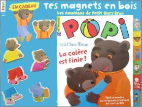 Petit Ours Brun La colre est finie Magnets Popi Bayard 2014