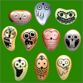 Hibou Caillou - 10 Fves Brillantes - Alcara 2021