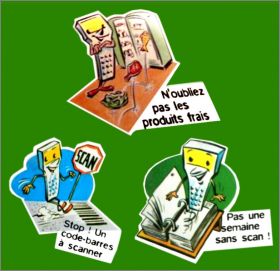 Code-barres - Scan - 3 magnets - 2008