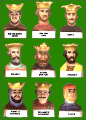 Ducs de Normandie  - 9 Fves brillantes - Alcara -  2000