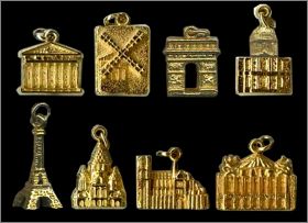 Monuments de Paris - 8 fves dores - Aria Nordia - 1991