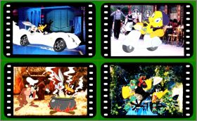 Warner Bros - 4 Magnets - 2010